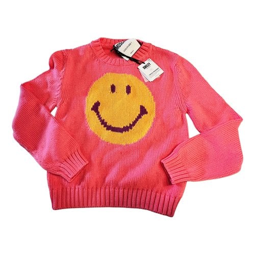 Pre-owned Moschino Jumper In Pink