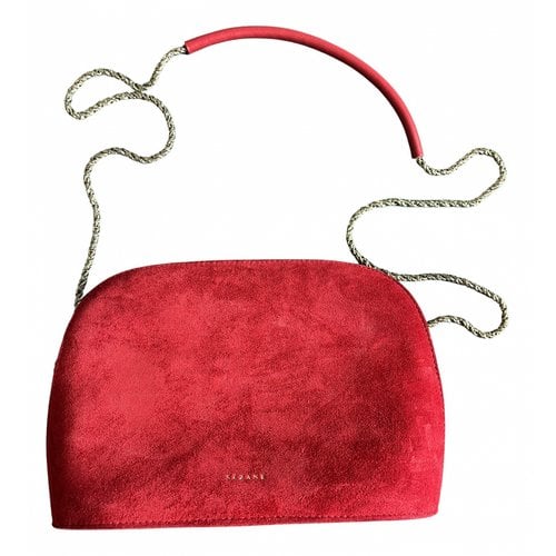 Pre-owned Sézane Victor Handbag In Red