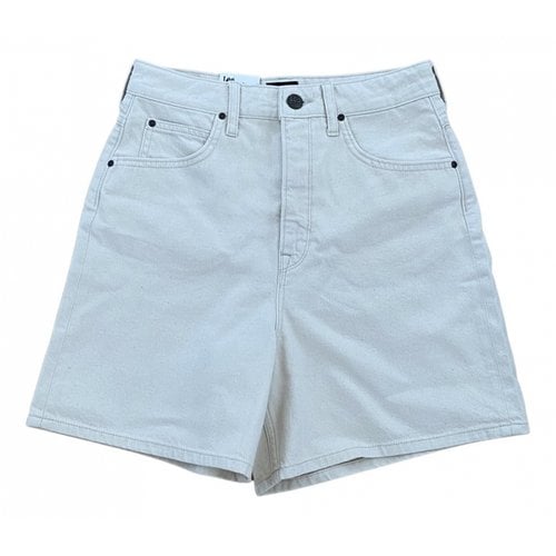 Pre-owned Lee Shorts In White