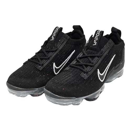 Pre-owned Nike Air Vapormax Cloth Trainers In Black