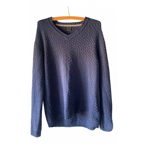 Pre-owned Massimo Dutti Pull In Blue