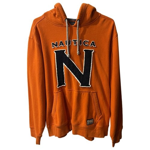 Pre-owned Nautica Sweatshirt In Orange