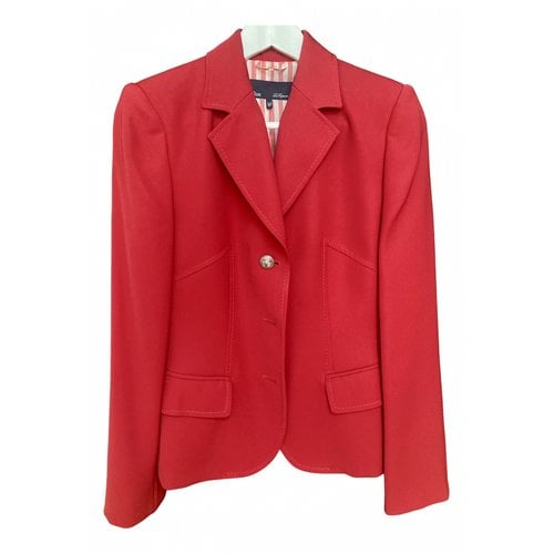 Pre-owned Les Copains Blazer In Red