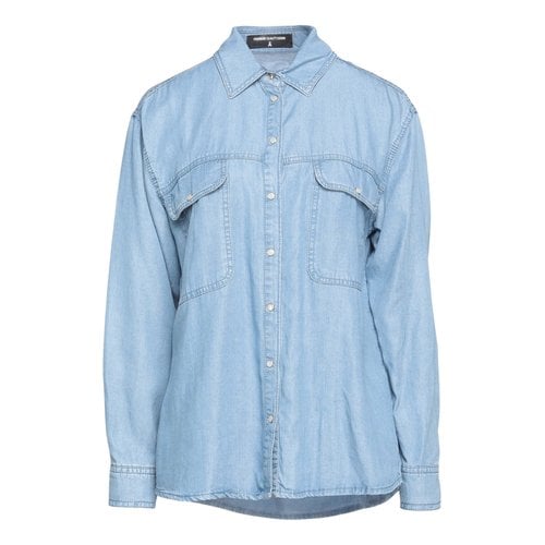 Pre-owned Patrizia Pepe Shirt In Blue