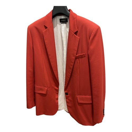 Pre-owned Isabel Marant Wool Blazer In Red