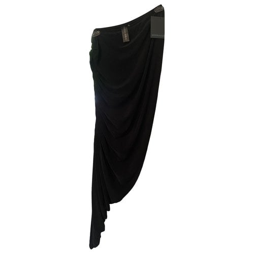 Pre-owned Norma Kamali Mid-length Skirt In Black