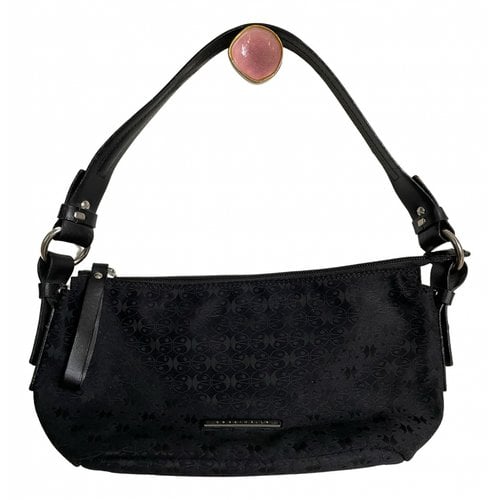 Pre-owned Coccinelle Cloth Handbag In Black