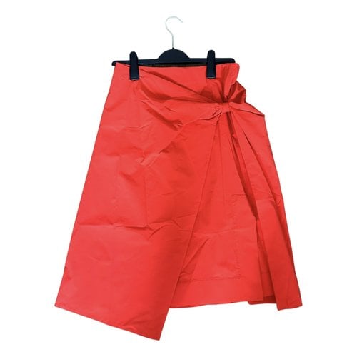 Pre-owned Emilio Pucci Mid-length Skirt In Red