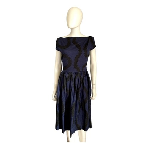 Pre-owned Vivienne Westwood Anglomania Mid-length Dress In Blue