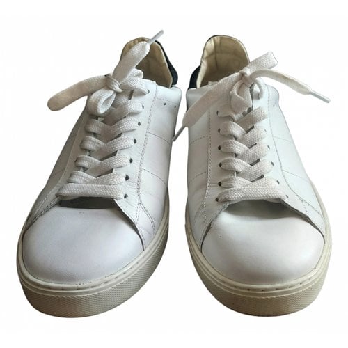 Pre-owned Iro Leather Trainers In White