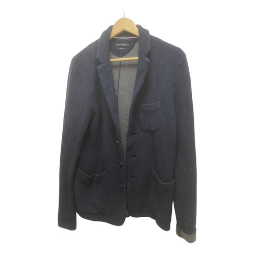 Pre-owned Marc O'polo Wool Jacket In Navy