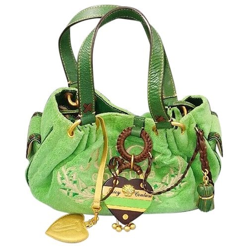 Pre-owned Juicy Couture Handbag In Green