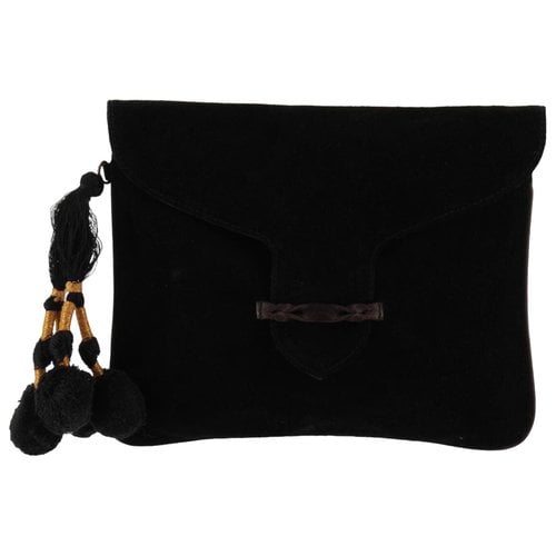 Pre-owned Kenzo Clutch Bag In Black