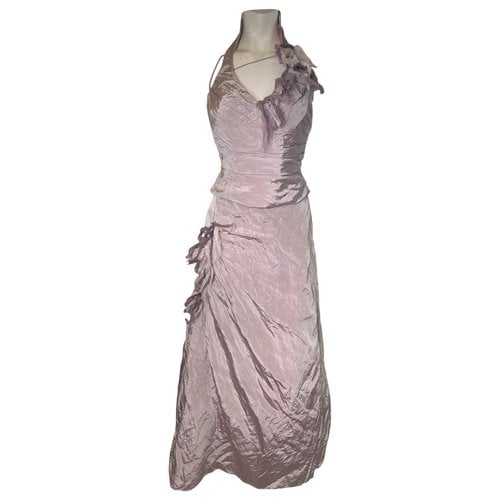 Pre-owned Linea Raffaelli Maxi Dress In Pink