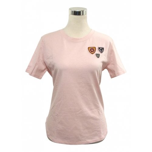 Pre-owned Maje T-shirt In Pink