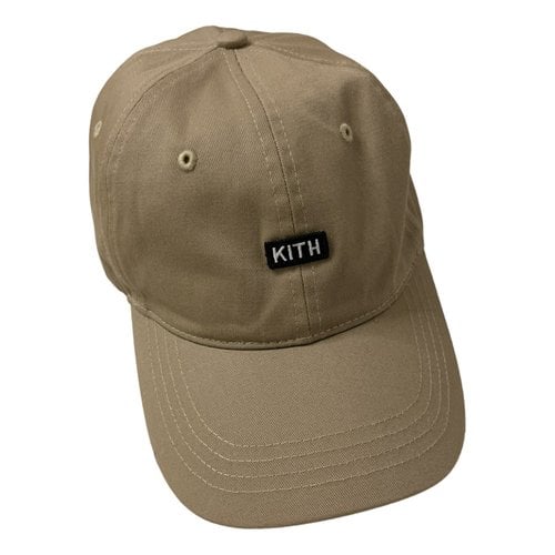 Pre-owned Kith Hat In Beige