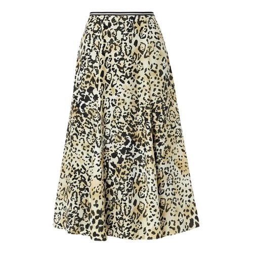 Pre-owned La Ligne Silk Mid-length Skirt In Multicolour