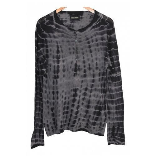 Pre-owned Zadig & Voltaire Spring Summer 2019 Knitwear & Sweatshirt In Black