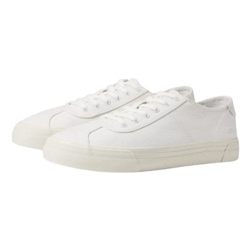 Pre-owned Madewell Cloth Trainers In White