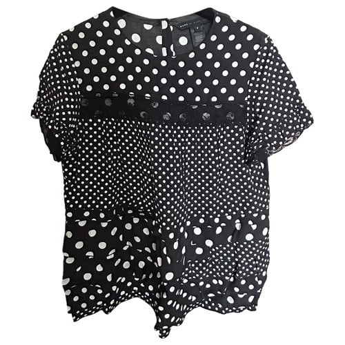 Pre-owned Marc By Marc Jacobs Blouse In Black