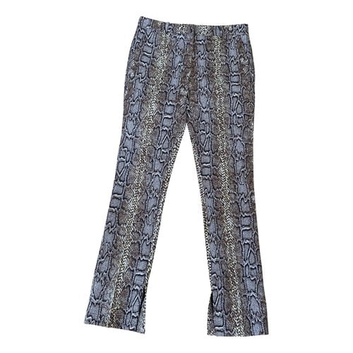 Pre-owned Victoria Beckham Trousers In Multicolour