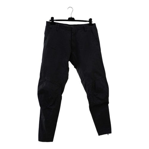 Pre-owned Acronym Trousers In Black