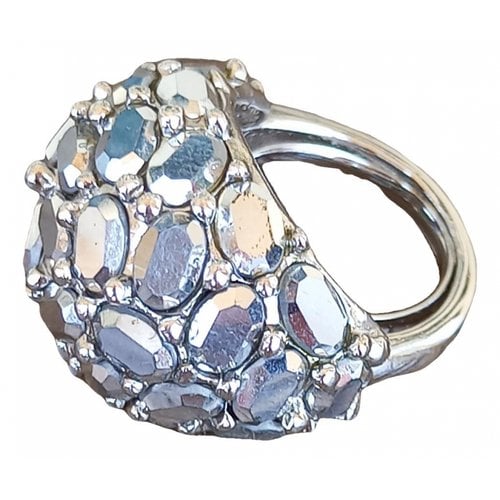Pre-owned Kenneth Jay Lane Ring In Silver