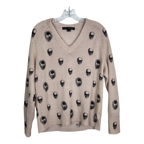 Pre-owned Skull Cashmere Cashmere Jumper In Pink