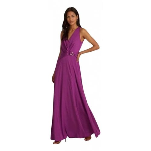 Pre-owned Ralph Lauren Maxi Dress In Purple