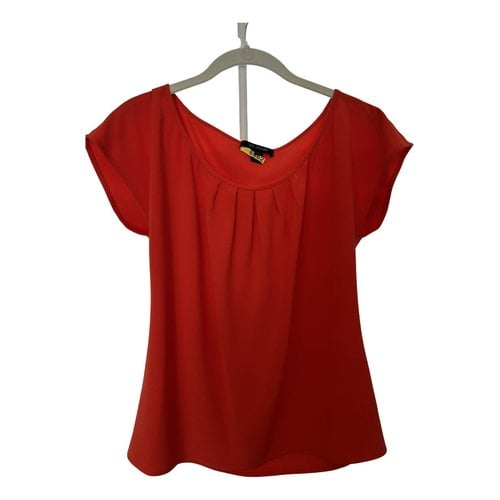 Pre-owned St John Blouse In Red