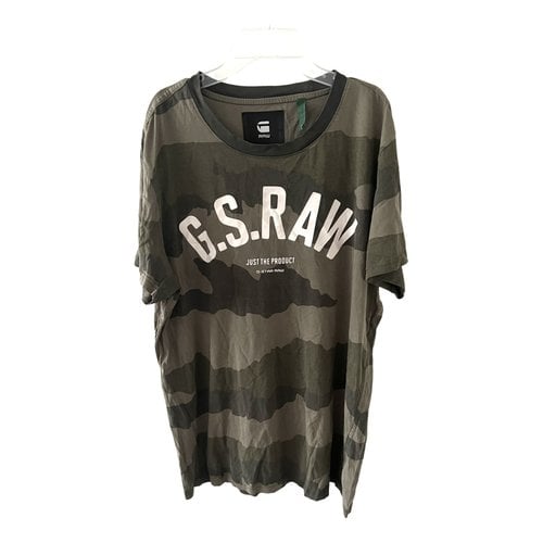 Pre-owned G-star Raw T-shirt In Green