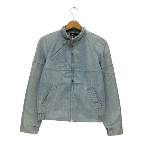 Pre-owned Apc Jacket In Blue