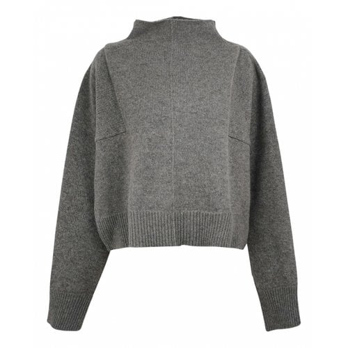 Pre-owned Celine Wool Jumper In Grey