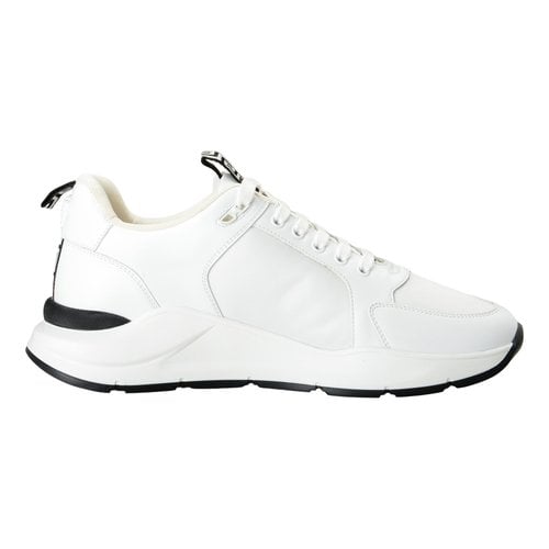 Pre-owned Versace Low Trainers In White