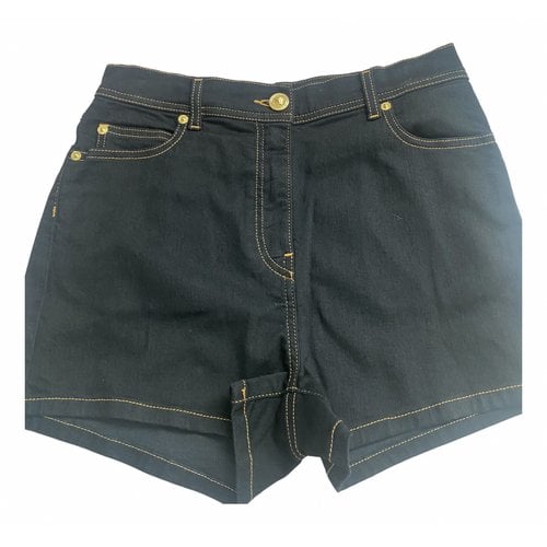Pre-owned Versace Shorts In Black