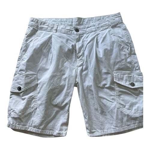 Pre-owned Versace Short In White