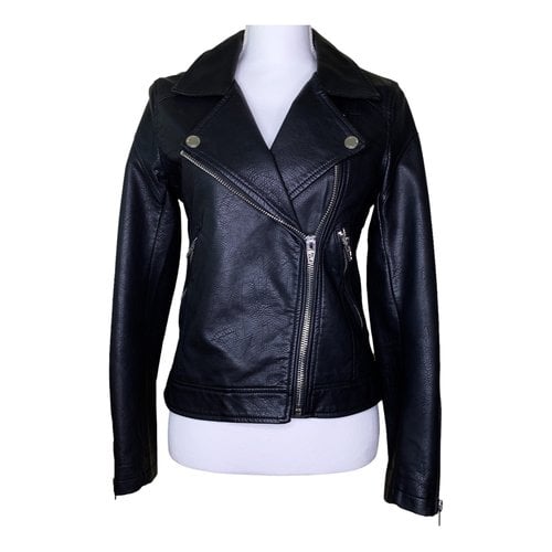 Pre-owned Blanknyc Vegan Leather Jacket In Black