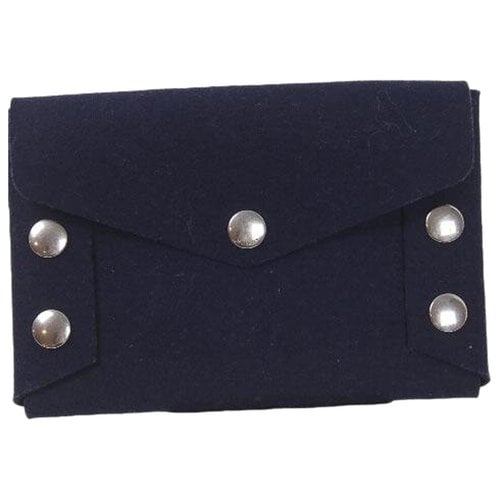 Pre-owned Mulberry Wool Purse In Blue