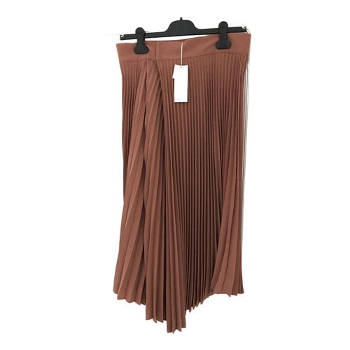 Pre-owned Vince Mid-length Skirt In Brown