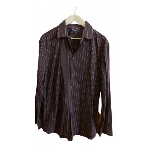 Pre-owned Kenzo Shirt In Brown