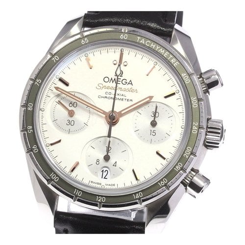 Pre-owned Omega Watch In Silver