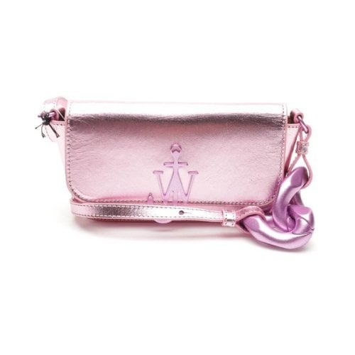 Pre-owned Jw Anderson Leather Bag In Pink