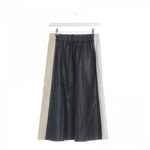 Pre-owned Stand Studio Leather Skirt In Multicolour