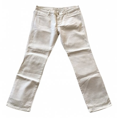 Pre-owned M.i.h. Jeans Slim Jeans In White