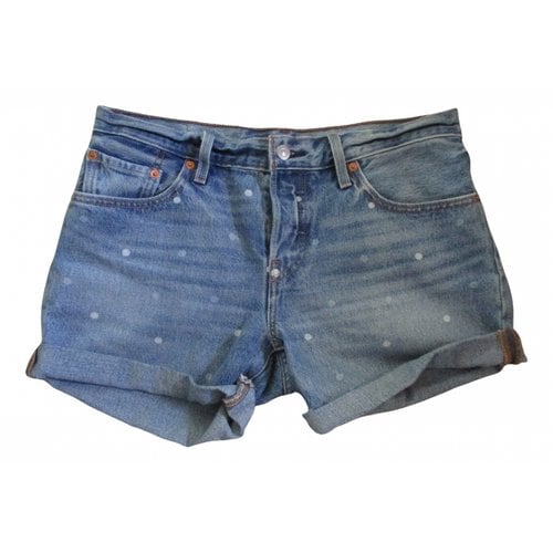 Pre-owned Levi's Shorts In Blue