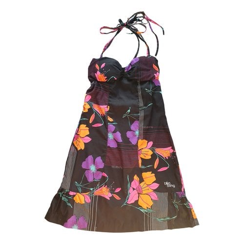 Pre-owned Billabong Mini Dress In Multicolour