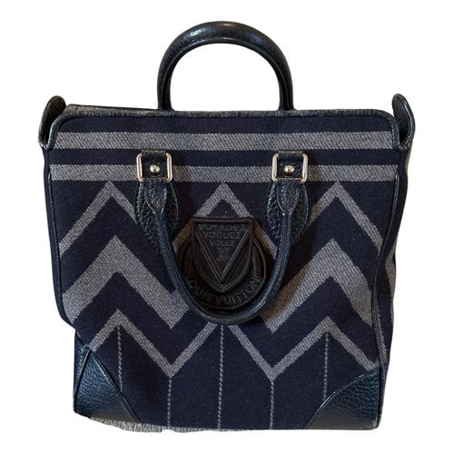 Pre-owned Louis Vuitton Wool Weekend Bag In Multicolour