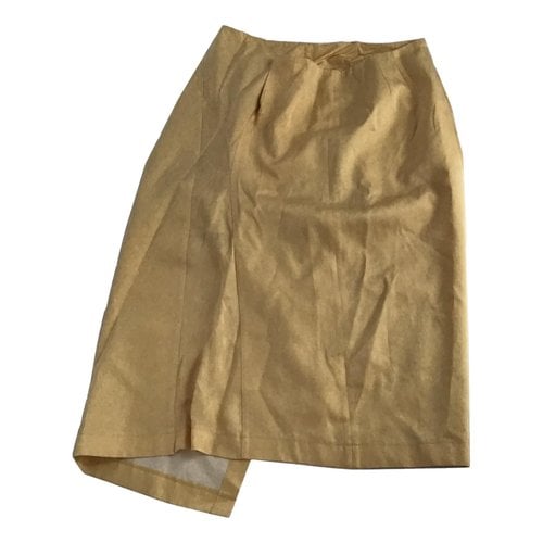 Pre-owned Junya Watanabe Mid-length Skirt In Beige
