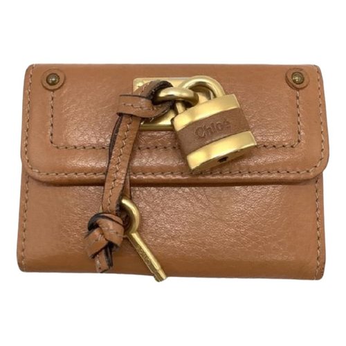 Pre-owned Chloé Leather Wallet In Brown