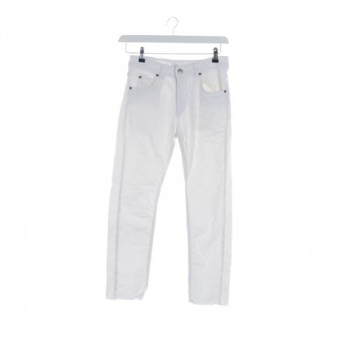 Pre-owned Anine Bing Boyfriend Jeans In White